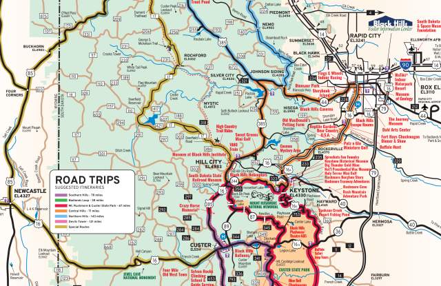 Attractions Map