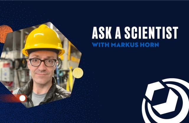 Ask a Scientist with Markus Horn