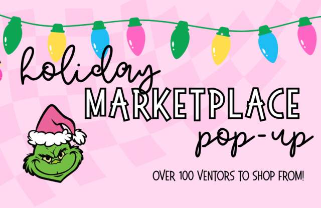 Holiday Marketplace Pop Up