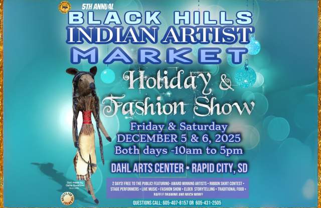 Black Hills Indian Artists Market Holiday & Fashion Show