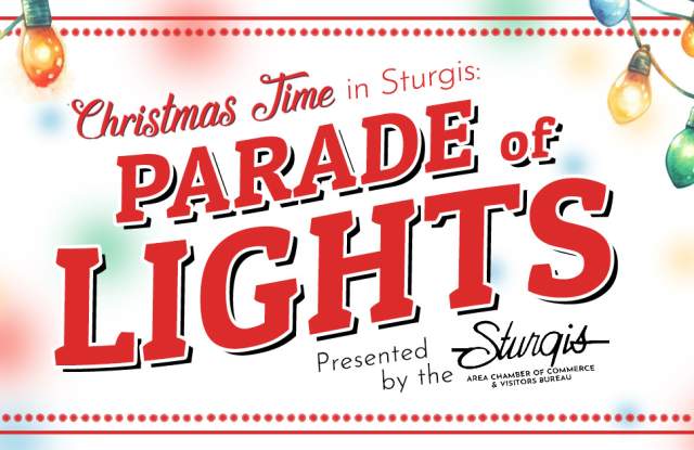 Christmas time in Sturgis: Parade of Lights
