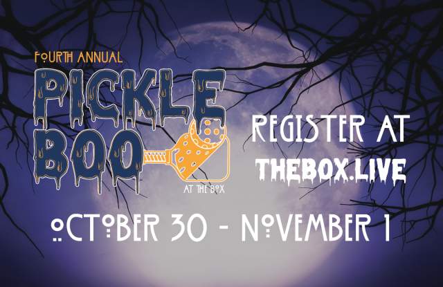 Annual Pickle Boo at The Box Pickleball Tournament