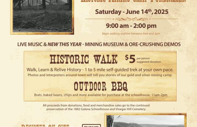 Annual Galena Historic Mining Camp Walk