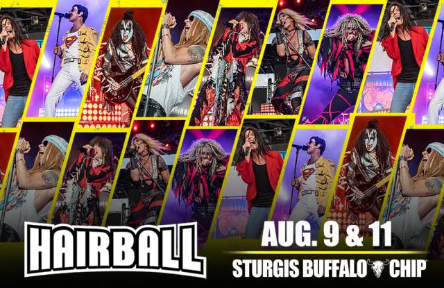 Hairball at the Sturgis Buffalo Chip