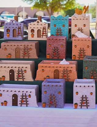 Farmers Market adobe tissue crafts