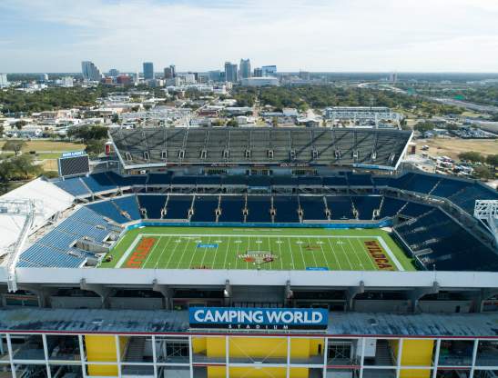 Florida Blue Classic football game at Camping World Stadium