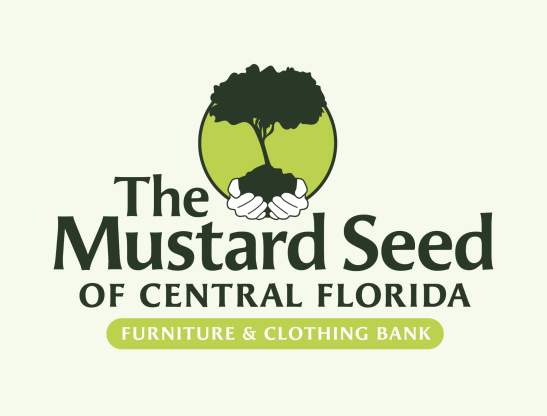 The Mustard Seed of Central Florida Magical Dining Charity Logo with background.
