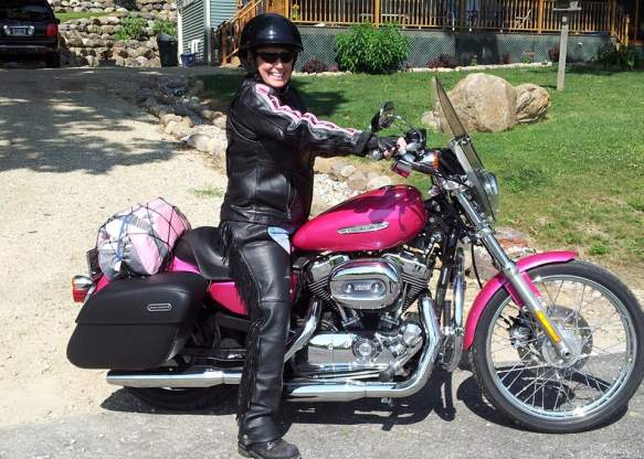 Heather Moen motorcycle