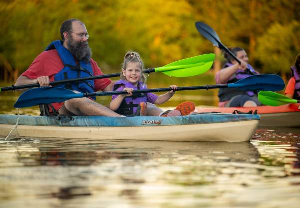 Kayaking at Fowler Park