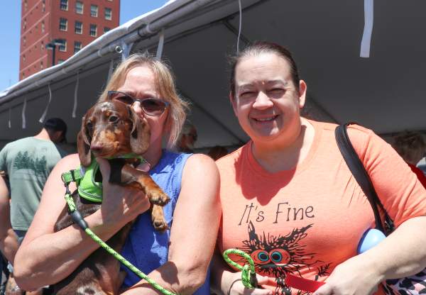 Fur friend with parents