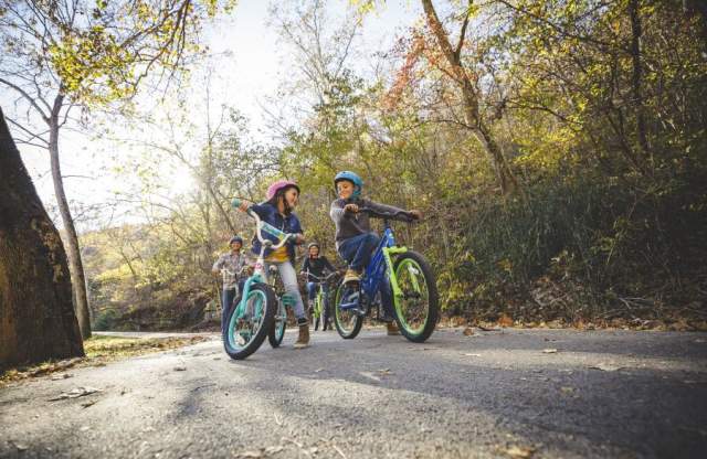 Biking Children Family Park