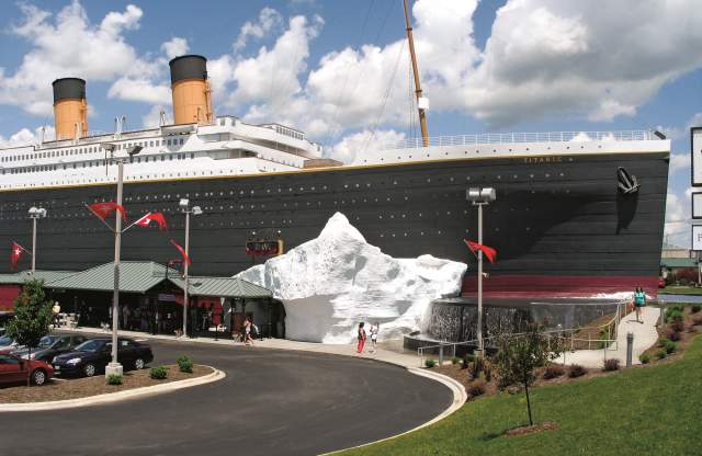 Titanic Museum Attraction in Branson