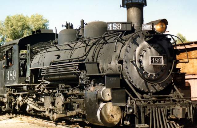 Cumbres and Toltec Scenic Railroad Steam Locomotive