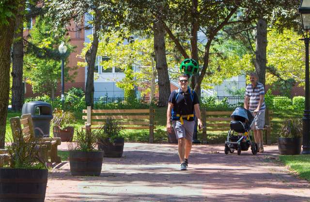 Walking in Rhode Island