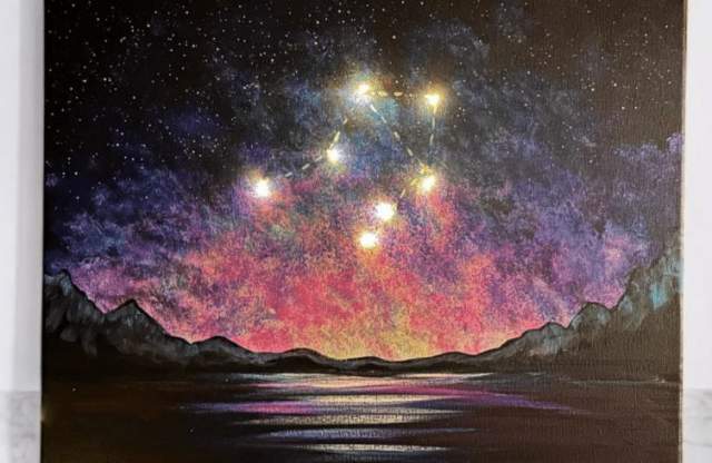 Celestial Skies - Painting Class