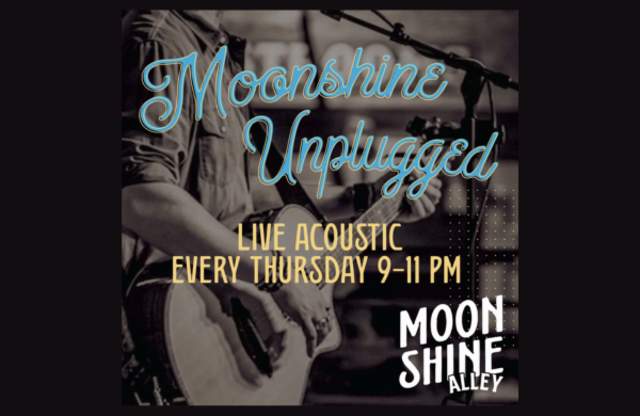 Acoustic Thursdays at Moonshine Alley!