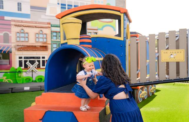 Kids Playing at Fifth Third Park