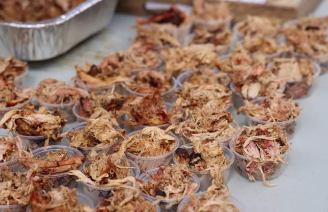 Hub City Hog Fest pulled pork