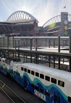 Sounder Train in Seattle
