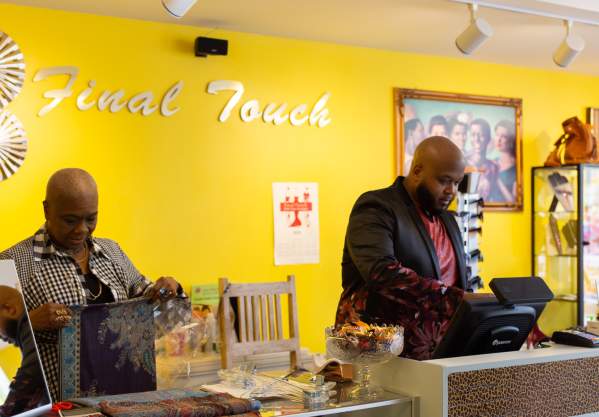 2 People Working at Final Touch Boutique in Roxbury