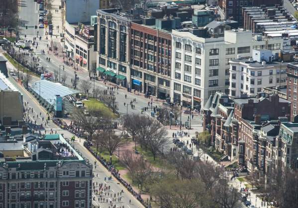 Marathon Aerial Shot