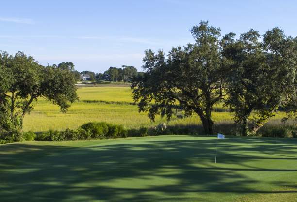 Beautiful coastal golf course