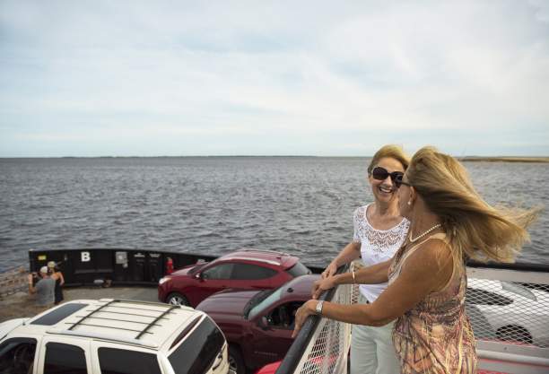 Ferry ride from Southport to Fort Fisher