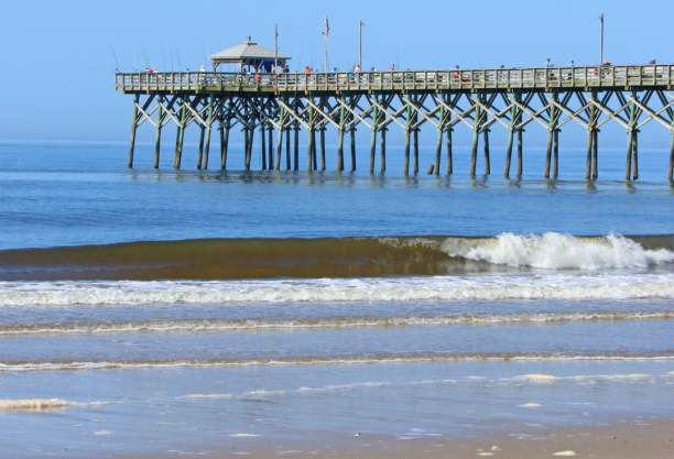 Oak Crest Pier in Oak Island North Carolina
