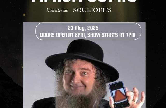 Raymond The Amish Comic headlines SoulJoel’s