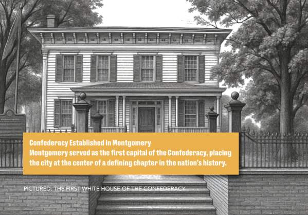 1861 — Confederacy Established in Montgomery