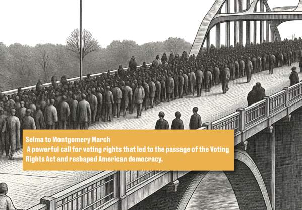 1965 — Selma to Montgomery March