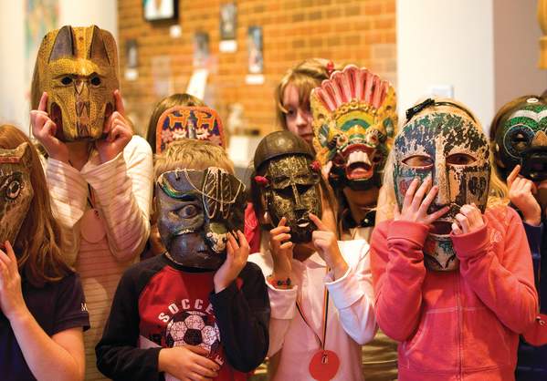 Kids at Artworks in Montgomery Museum of Fine Arts