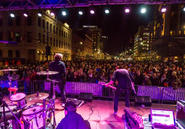 Concert in downtown Montgomery, AL
