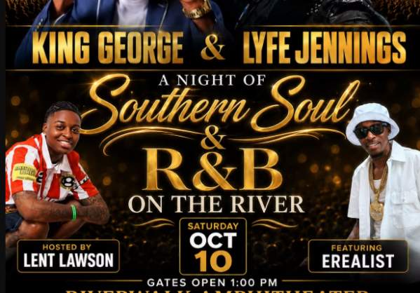 A NIGHT OF SOUTHERN SOUL AND R&B ON THE RIVER