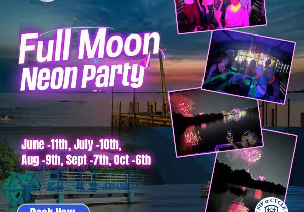 Full Moon Neon Party