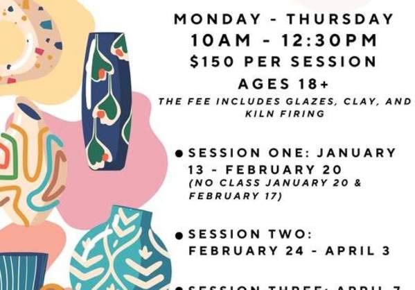 Open Pottery Studio - Session Two