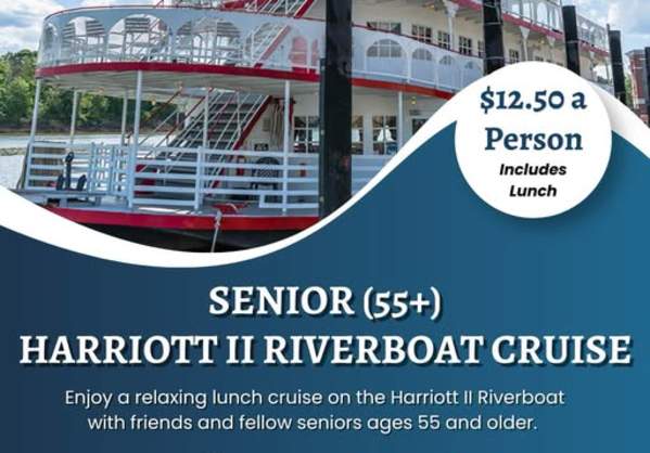 Senior (55+) Harriott II Riverboat Cruise