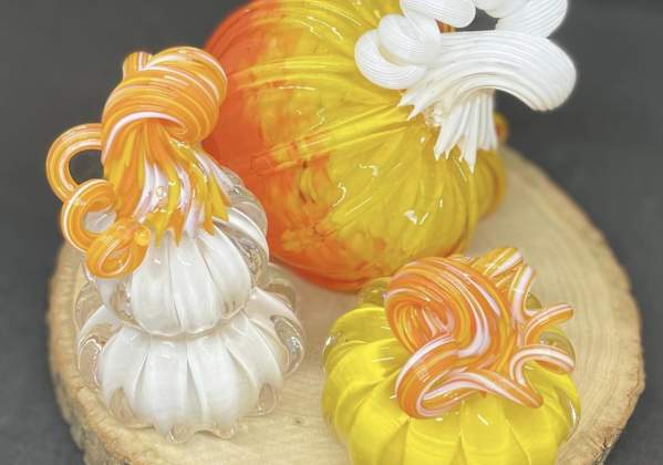 Tacoma Glassblowing Studio Pumpkins