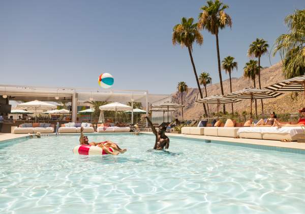 Pool scene at Thompson Palm Springs