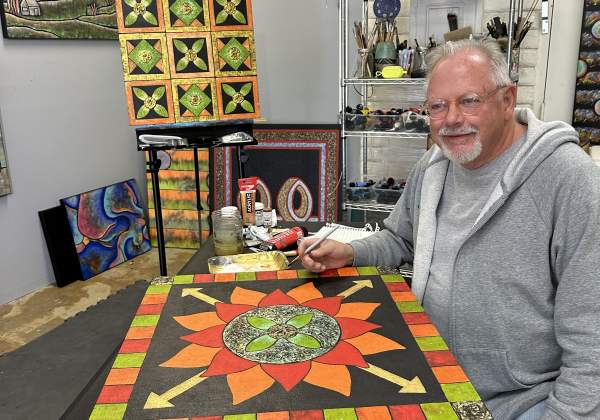 Artist Robert Seabrook