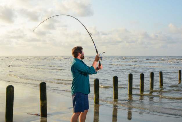 fishing at sea rim state park