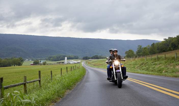 Shenandoah Biker