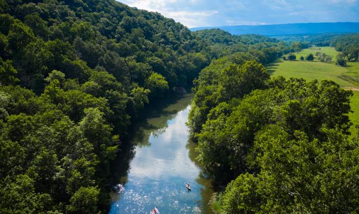 North Fork River Overview Scenic Kayak