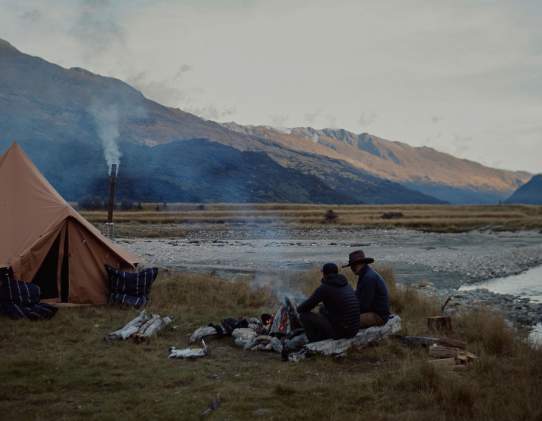 The Great Glenorchy Alpine Base camp
