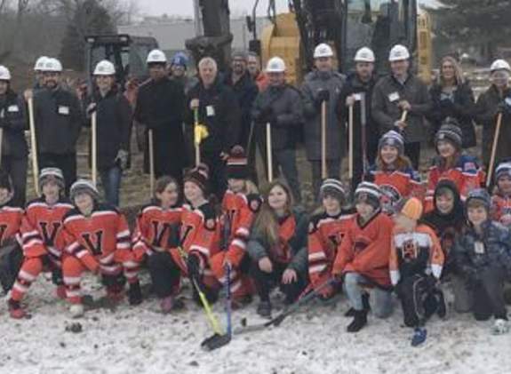 Verona Ice Groundbreaking