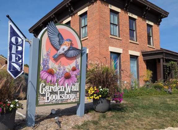 Garden Wall Bookshop Exterior