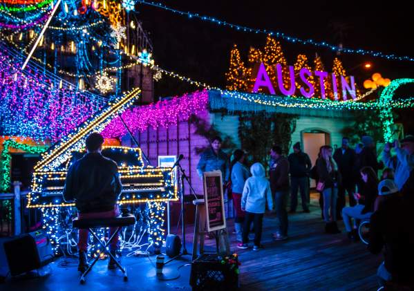 Where to See Holiday Lights in Austin