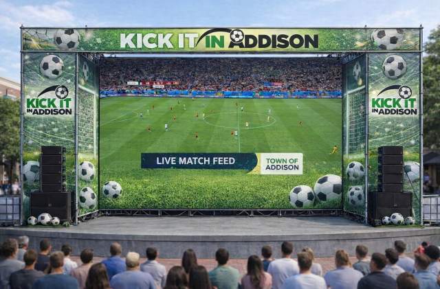 kick it in addison big screen