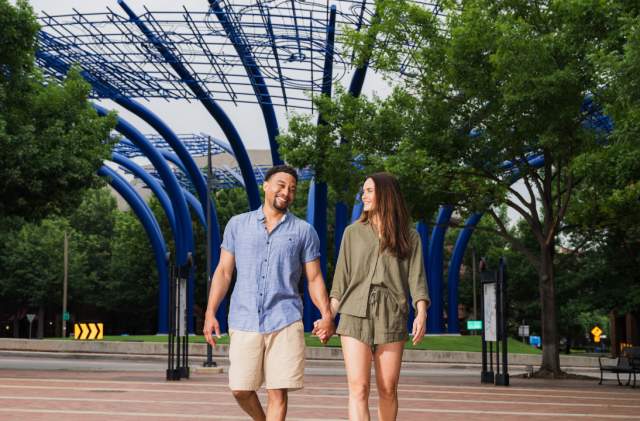 date night couple addison circle park