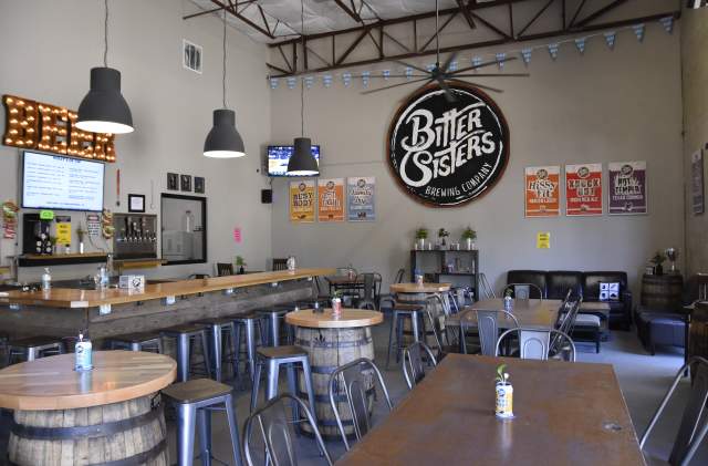 Bitter Sisters front tasting room